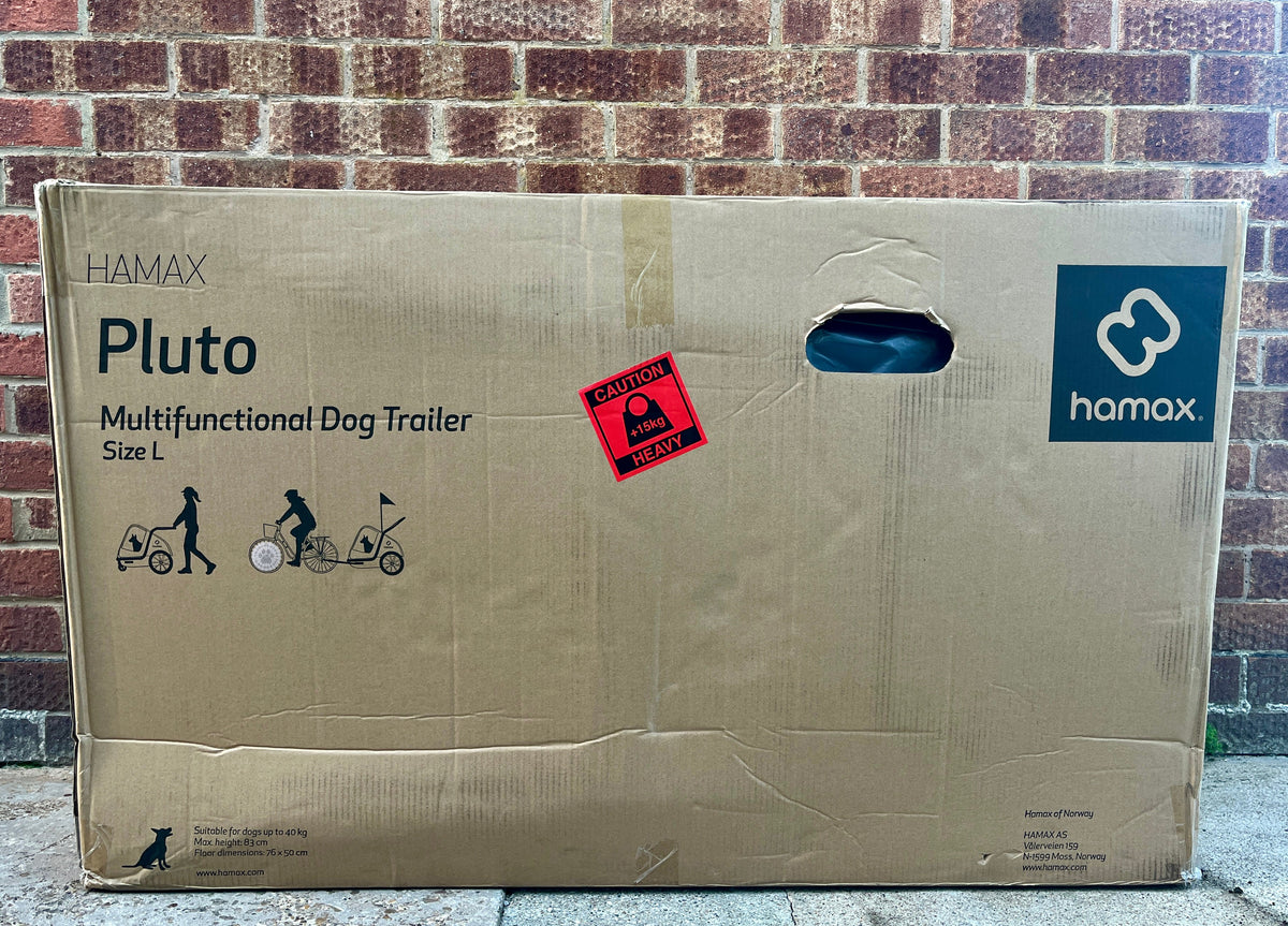 Hamax Pluto Multi-functional Dog Stroller & Dog Bike Trailer | Large