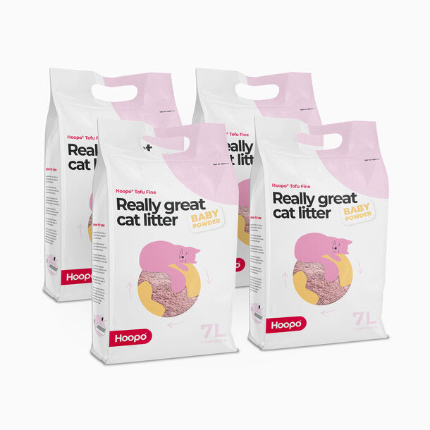 Hoopo Tofu Baby Powder Cat Litter | 7L