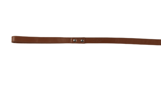 Baker & Bray Sustainable Designer Leather Dog Collar & Lead Set | Brown