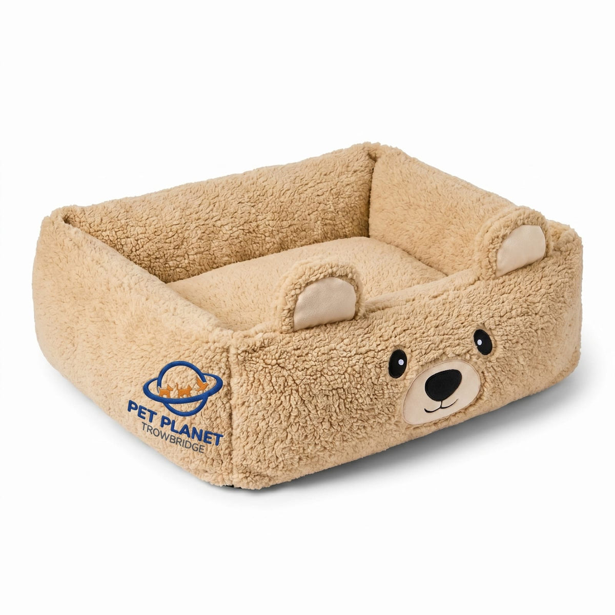 Pet Planet Trowbridge Plush Puppy Bed
