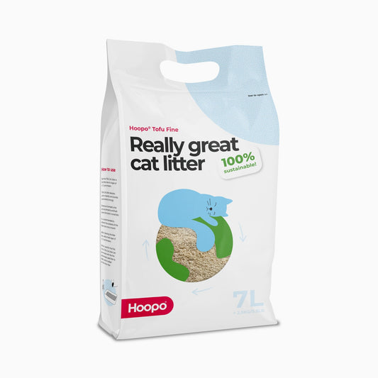 Hoopo Tofu Fine Cat Litter | 7L